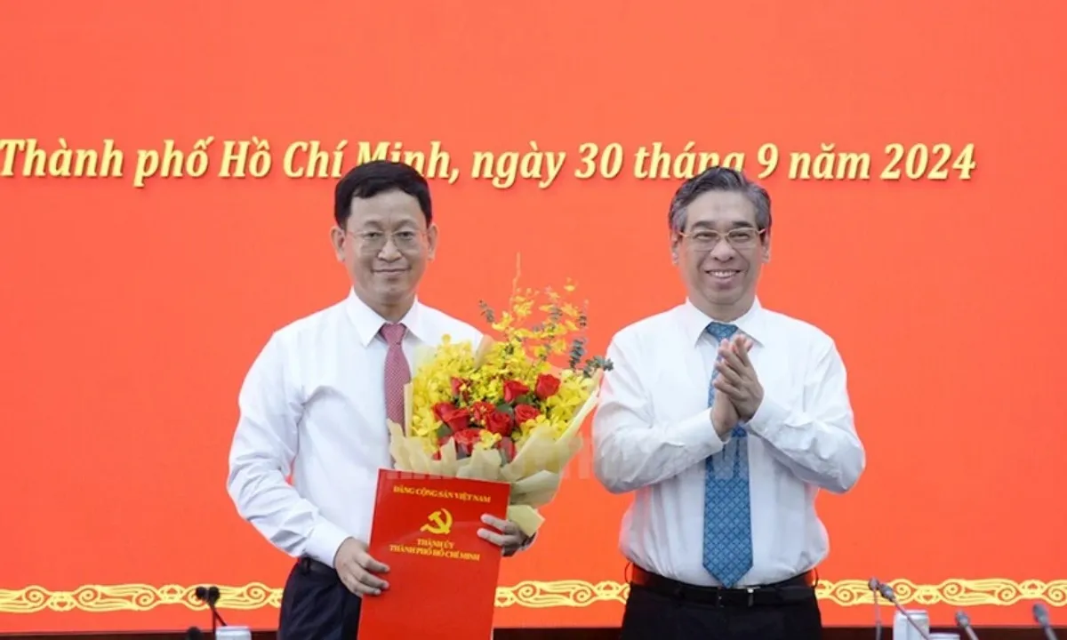 Ông Trần Quốc Trung giữ chức phó bí thư thường trực Thành ủy Thủ Đức