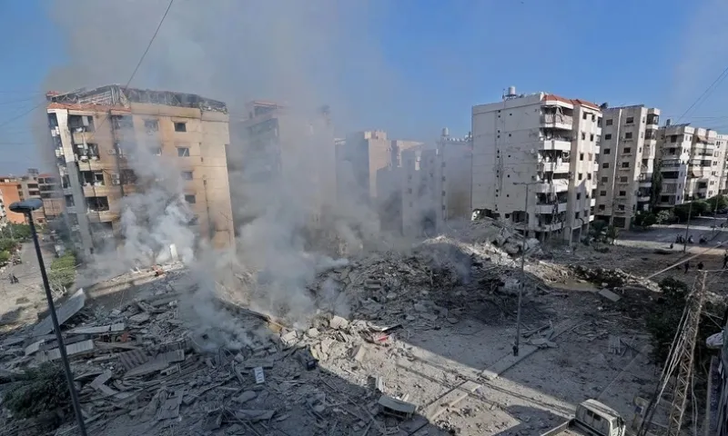 Israel tiếp tục không kích vào phía Nam Beirut, nhắm mục tiêu Hezbollah