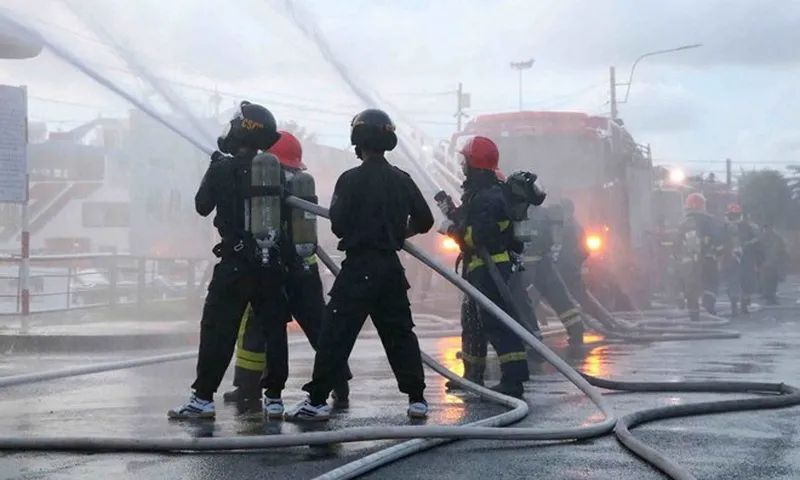 Kiên Giang: Chuẩn bị tốt cho buổi diễn tập PCCC và cứu nạn cứu hộ tại Cảng Rạch Giá