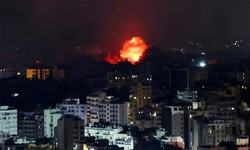 Israel không kích trung tâm thủ đô Liban, ít nhất 6 người thiệt mạng