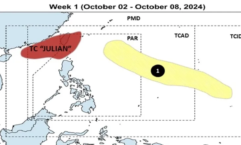 Philippines dự báo áp thấp mới hình thành ngay sau siêu bão Krathon