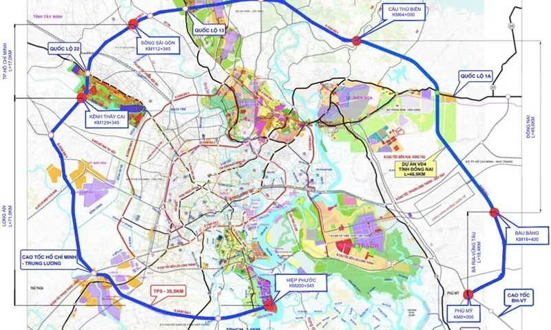 Sẽ trình dự án vành đai 4 TPHCM lên Quốc hội tại kỳ họp chuyên đề cuối năm 2024