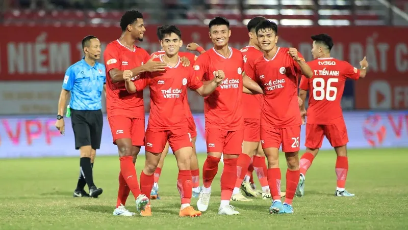 CLB Viettel có chiến thắng thứ 2 tại V-League 2024/25 - Ảnh: internet