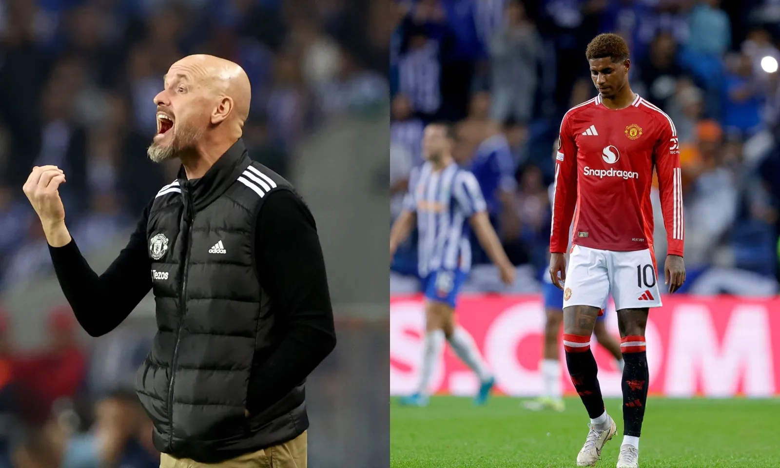 Ten Hag nêu lý do loại Rashford chỉ sau 45 phút thi đấu  