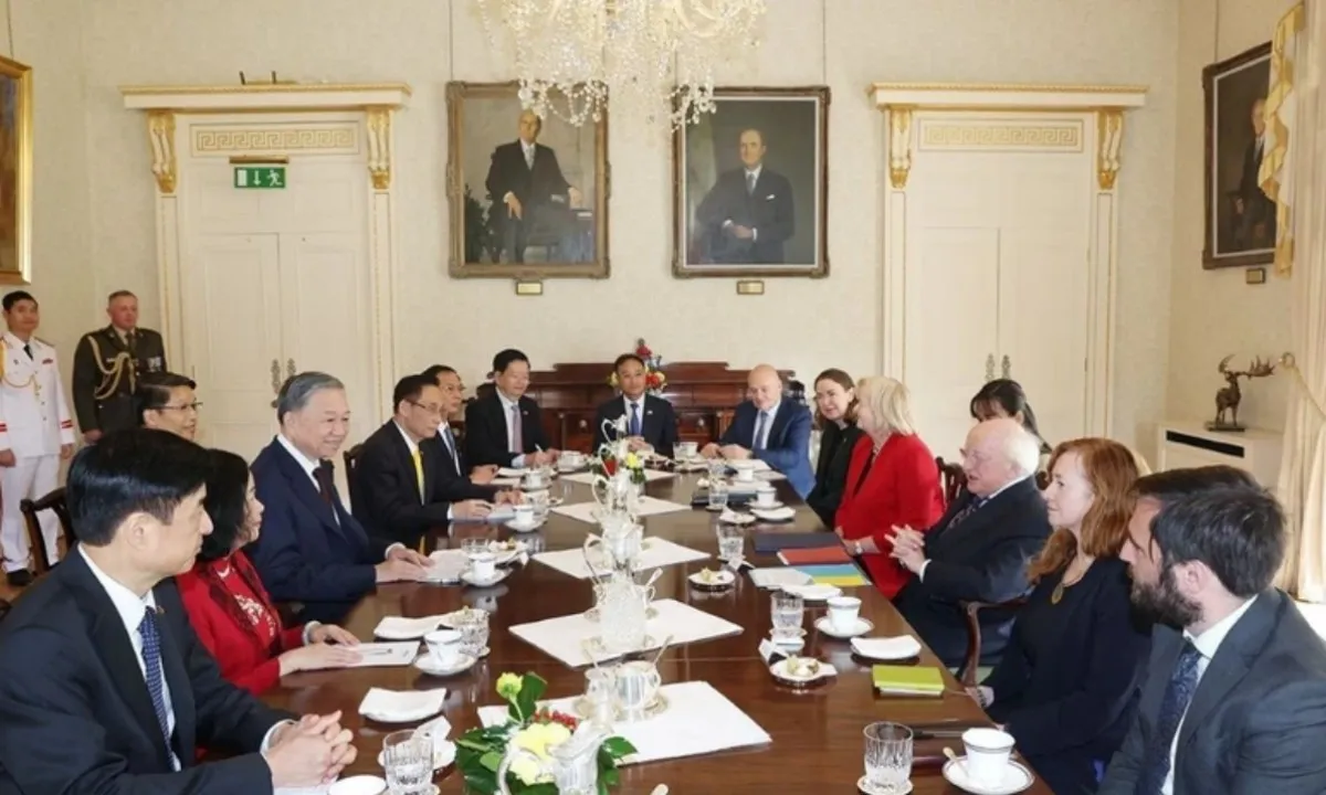 Tuyên bố chung về tăng cường quan hệ đối tác giữa Việt Nam và Ireland