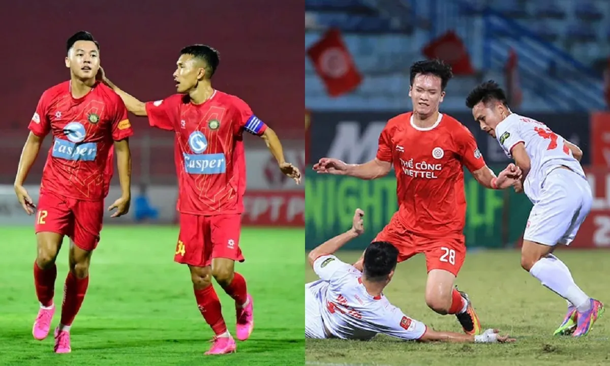 BXH V-League 2024/2025: Thanh Hóa vượt HAGL chiếm ngôi đầu | Hải Phòng rơi không phanh