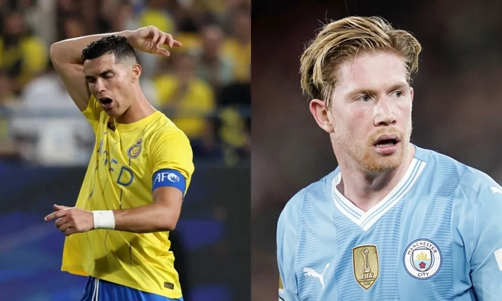 Ronaldo làm căng với Al Nassr vì De Bruyne  