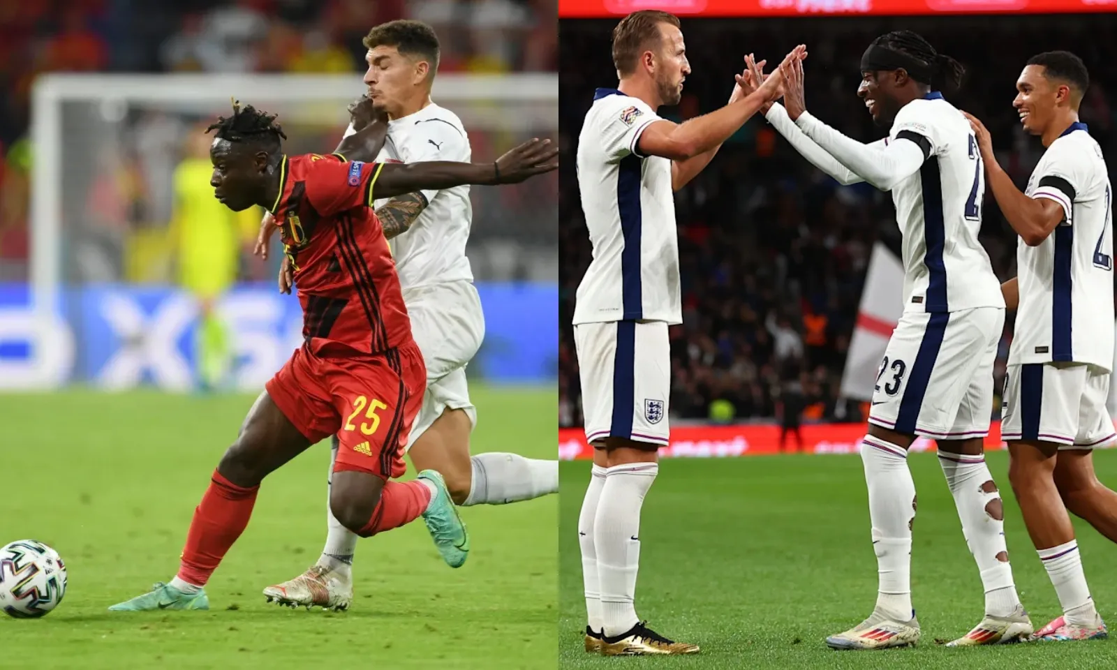 Lịch thi đấu Nations League tuần này: Ý vs Bỉ | Anh vs Hy Lạp