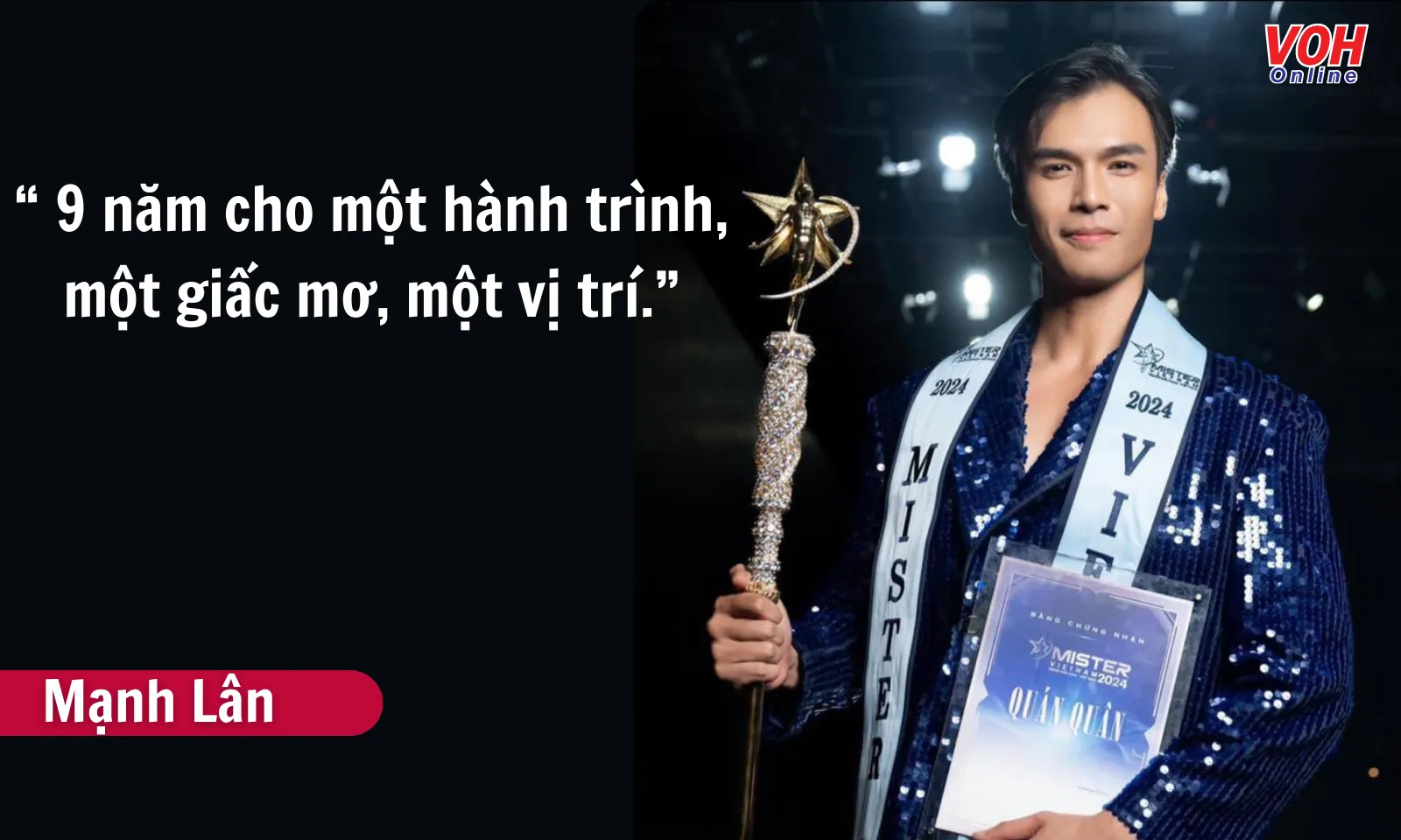 Mister Việt Nam 2024 và hành trình thăng trầm đến vinh quang