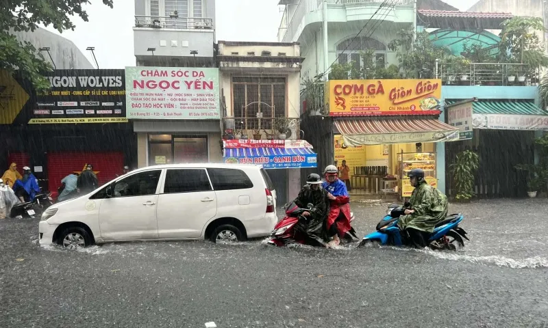 Cảnh báo mưa lớn tại Trung Bộ, Nam Tây Nguyên và Nam Bộ