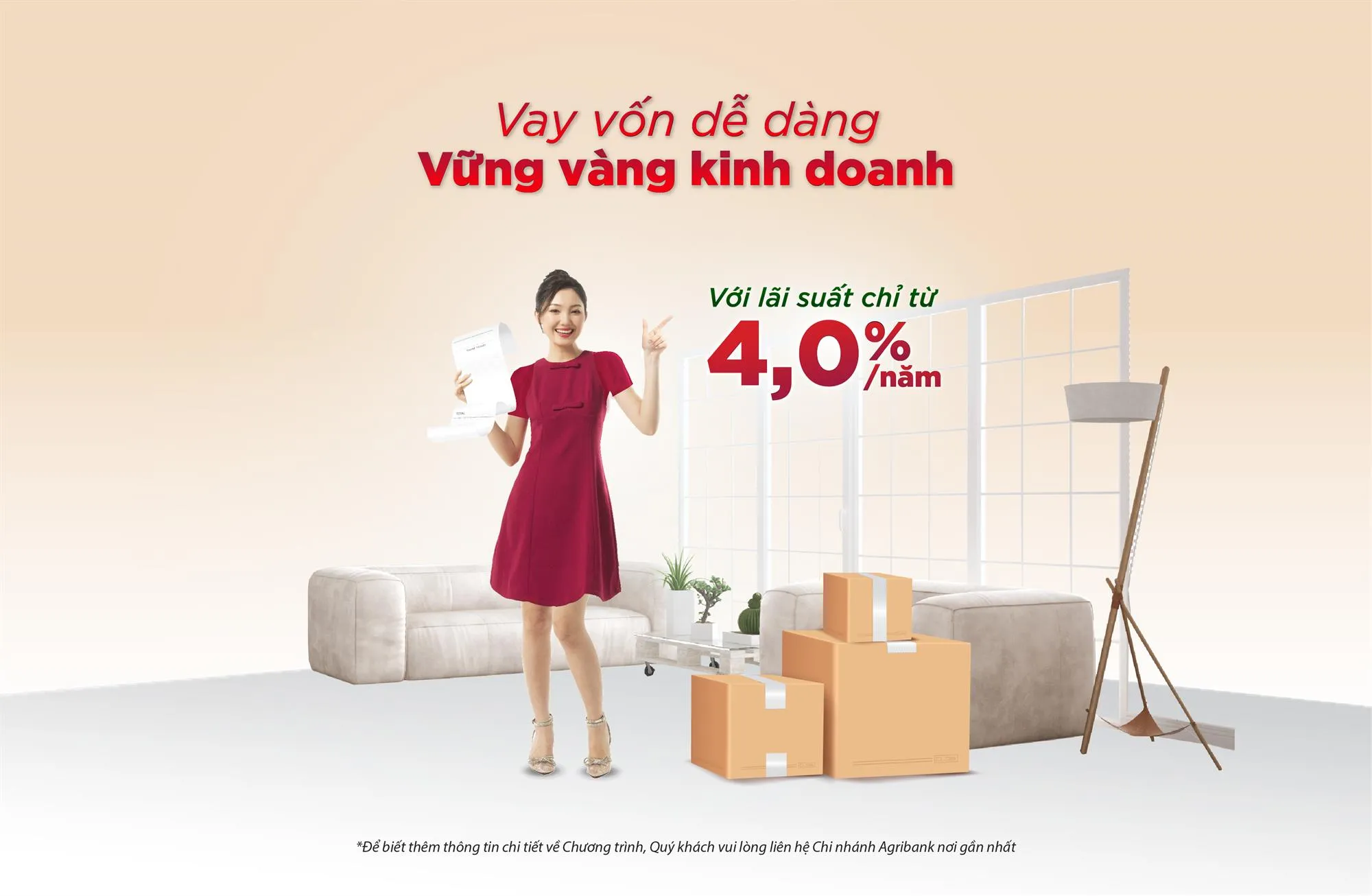 vốn vay dễ dàng agribank