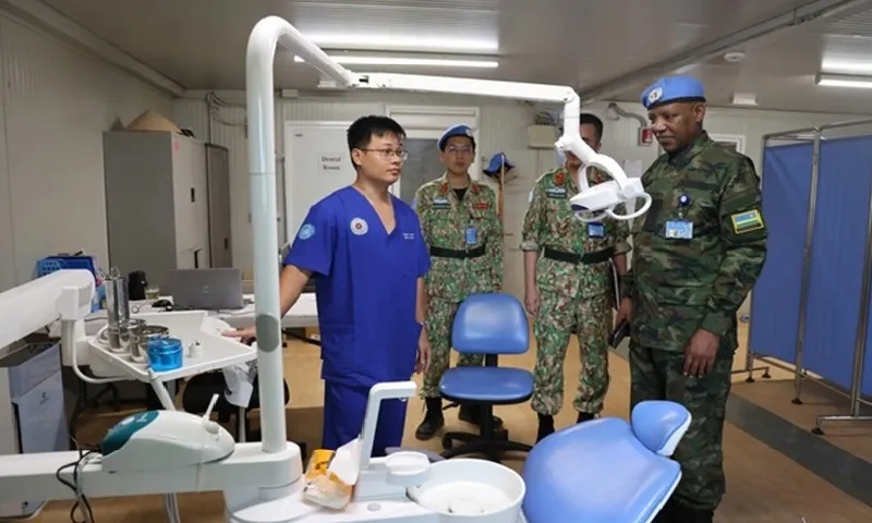 Bệnh viện dã chiến cấp 2 số 6 tại Nam Sudan liên tục tiếp nhận và xử trí nhiều ca cấp cứu