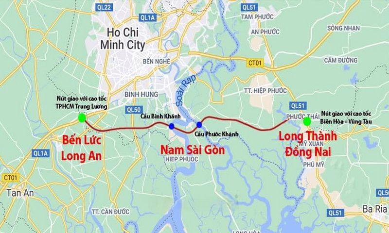 Đề nghị khai thác tạm tuyến cao tốc Bến Lức - Long Thành từ tháng 11/2024