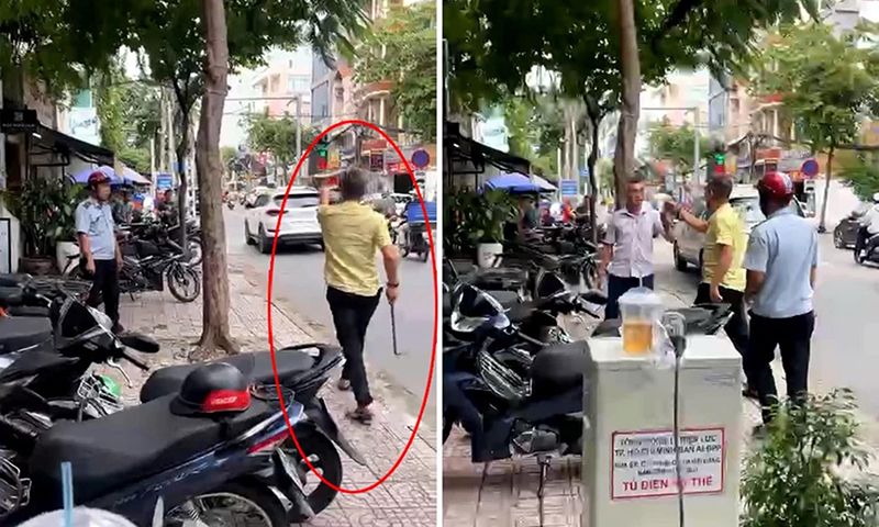 Bị khởi tố vì san lấp vỉa hè sai quy định, chống người thi hành công vụ
