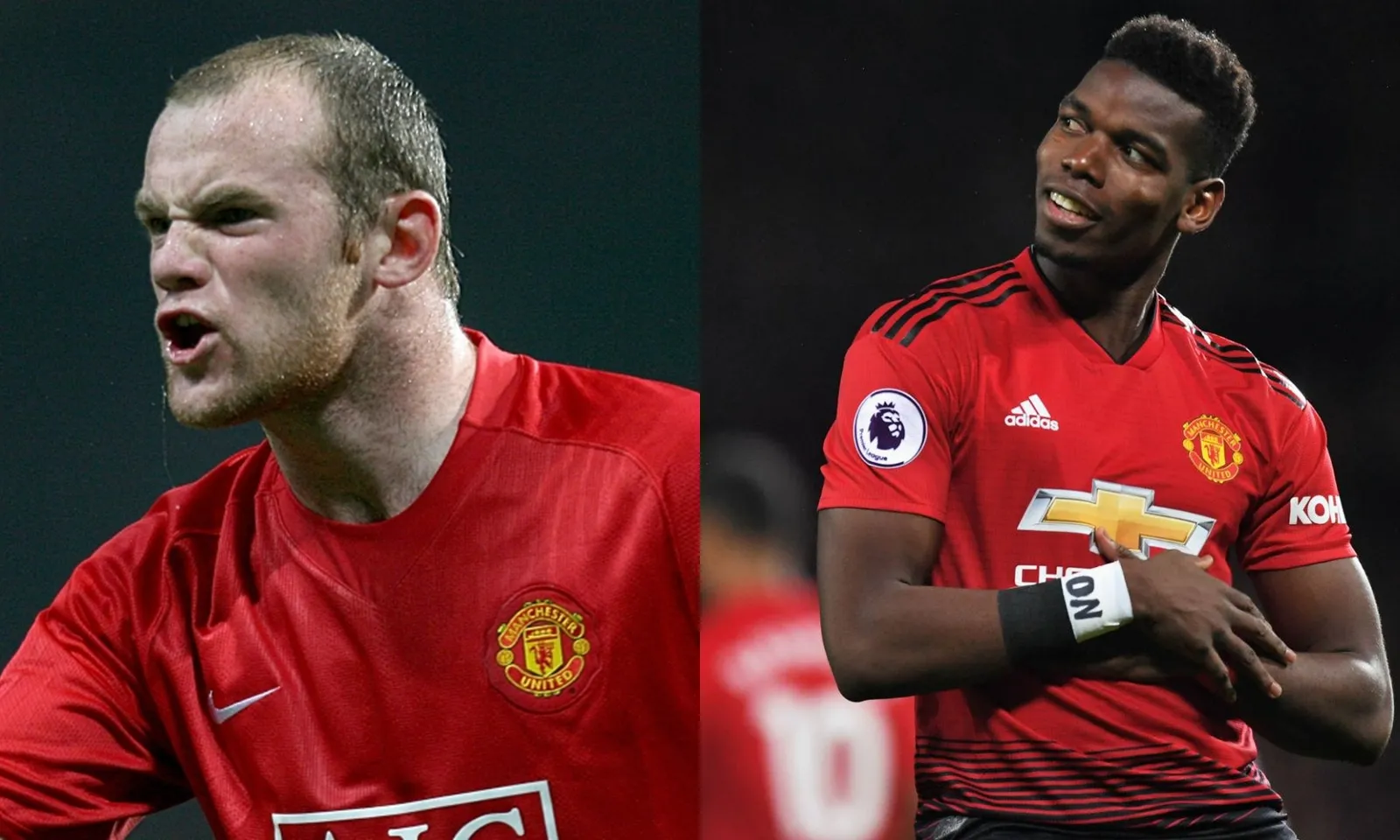 Rooney điên tiết với Pogba  