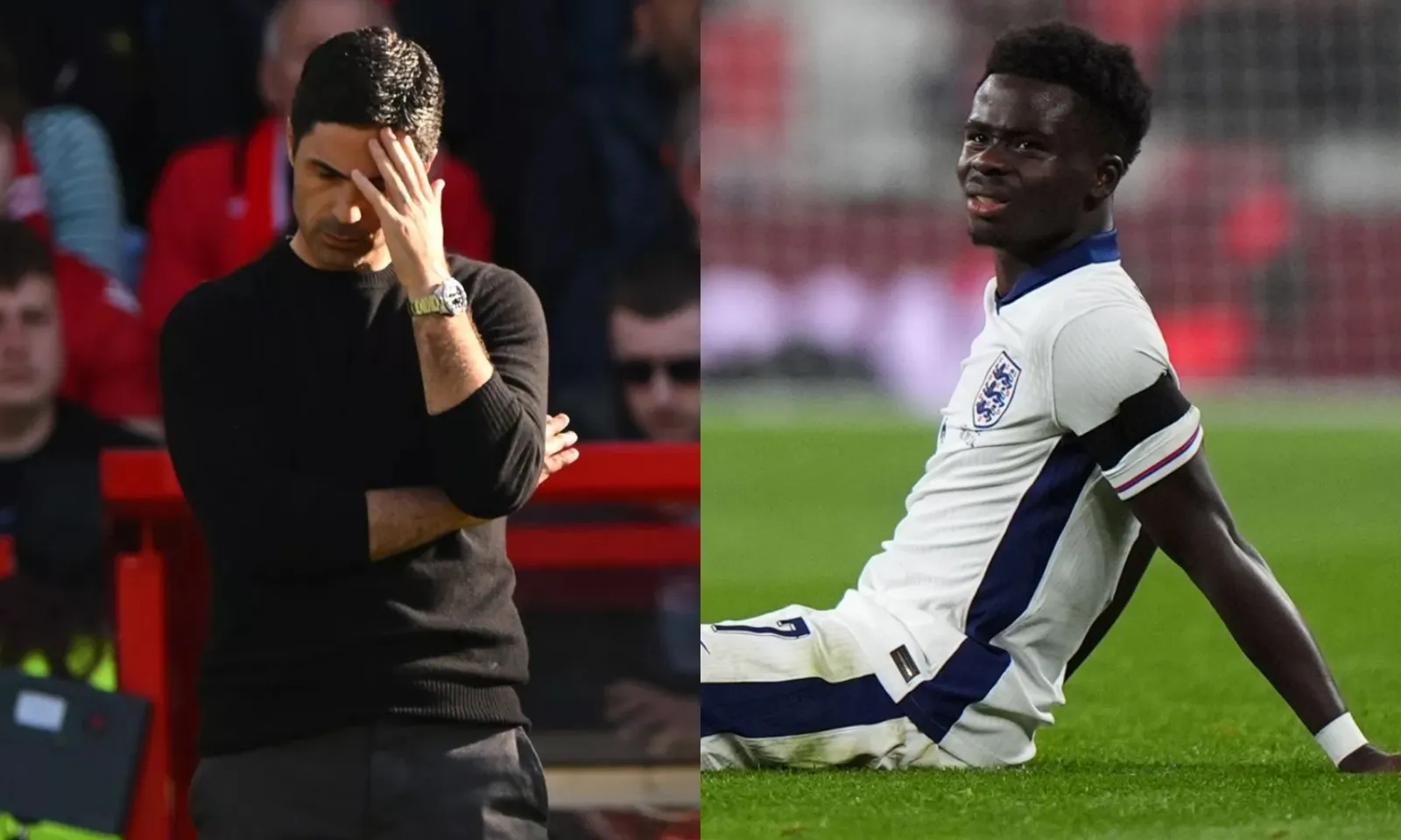 Arsenal hứng chịu đòn giáng mạnh mang tên Saka