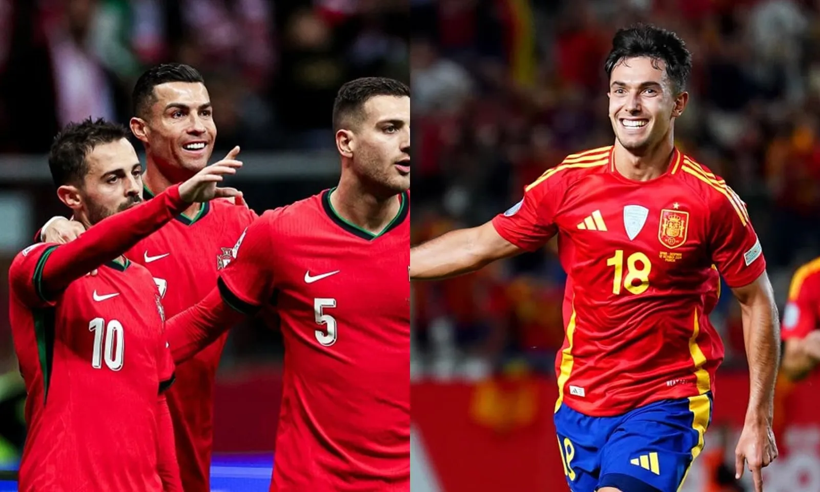 Kết quả Nations League 13/10: Ronaldo tiếp tục bùng nổ | Tây Ban Nha thắng sát nút