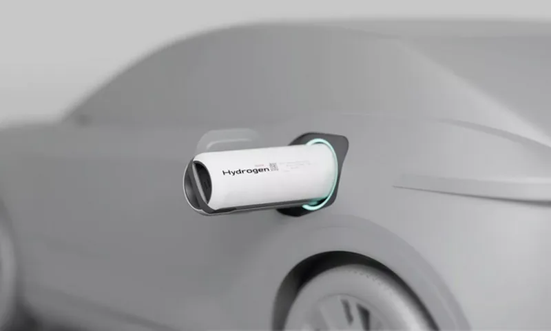 Toyota giới thiệu bình chứa Hydro di động tại triển lãm Bizweek 2024