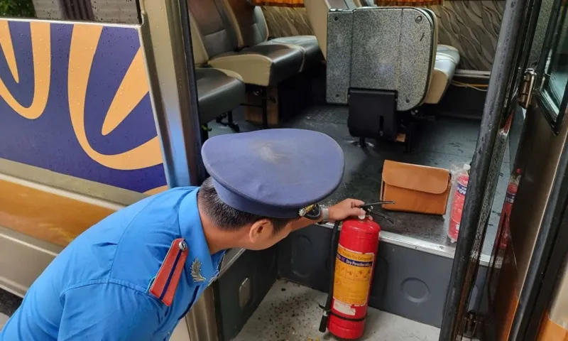 kiểm tra xe đưa đón, pccc