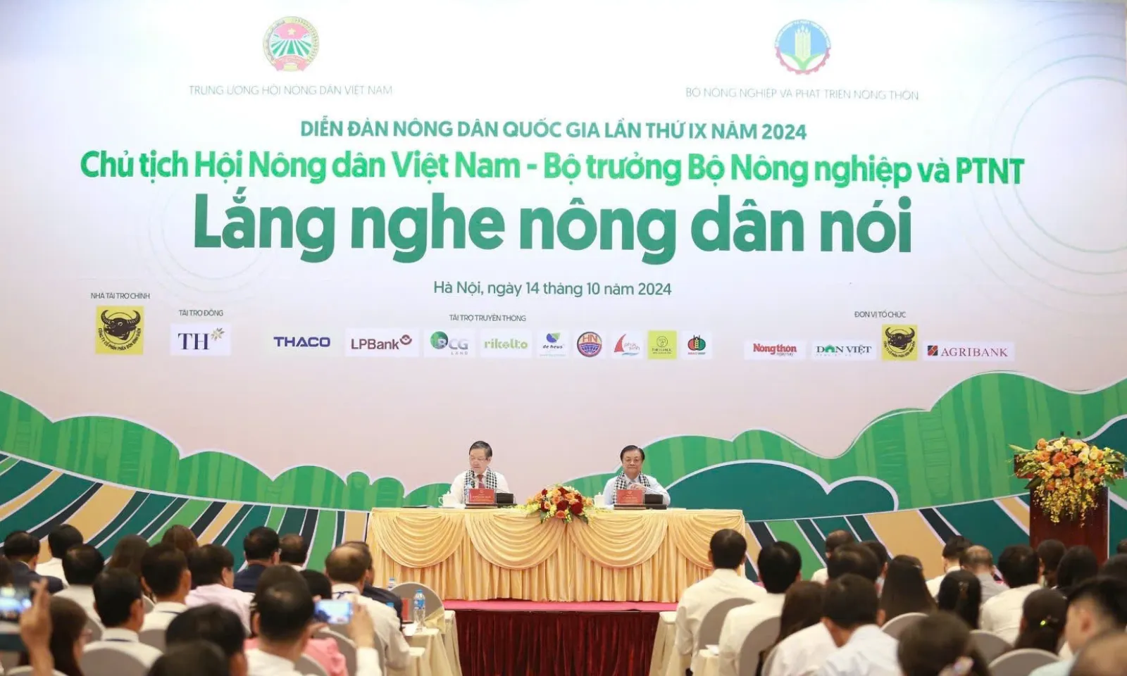 Diễn đàn Nông dân Quốc gia lần thứ IX: Đồng hành cùng nông dân chuyển đổi, phát triển
