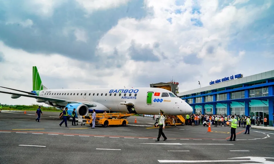 Đầu tư 2.400 tỷ đồng mở rộng, nâng cấp Cảng hàng không Cà Mau