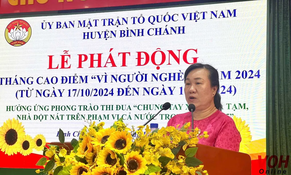 VWS tài trợ học bổng Nguyễn Hữu Thọ cho sinh viên, học sinh huyện Bình Chánh