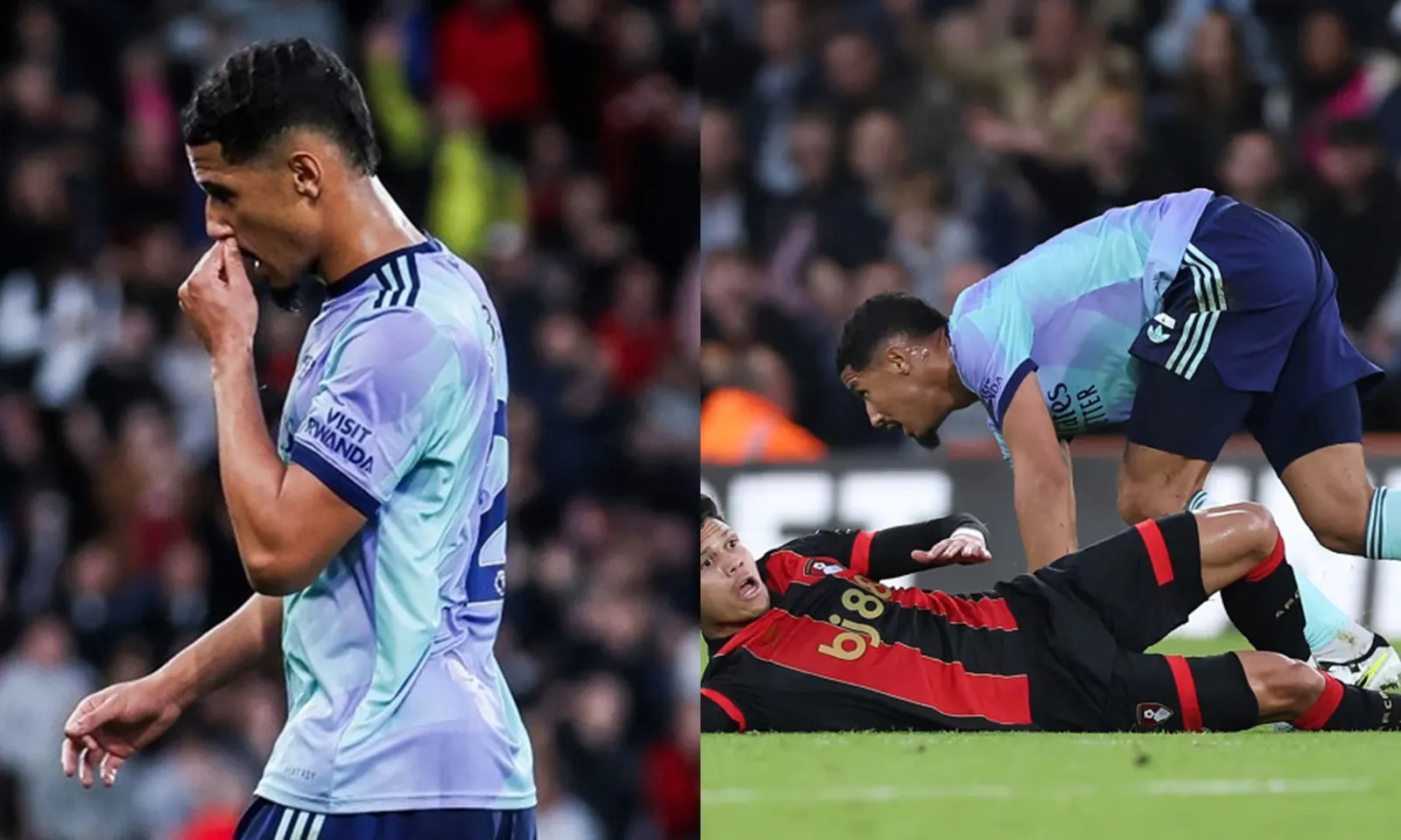 Tấm thẻ đỏ của Saliba có khiến Arsenal đánh mất cả mùa giải? 