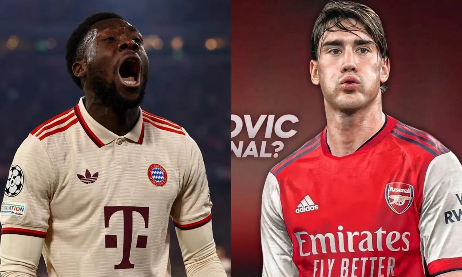 Tin chuyển nhượng 21/10: MU gây bất ngờ vụ Davies | Vlahovic khiến Arsenal phấn khích  