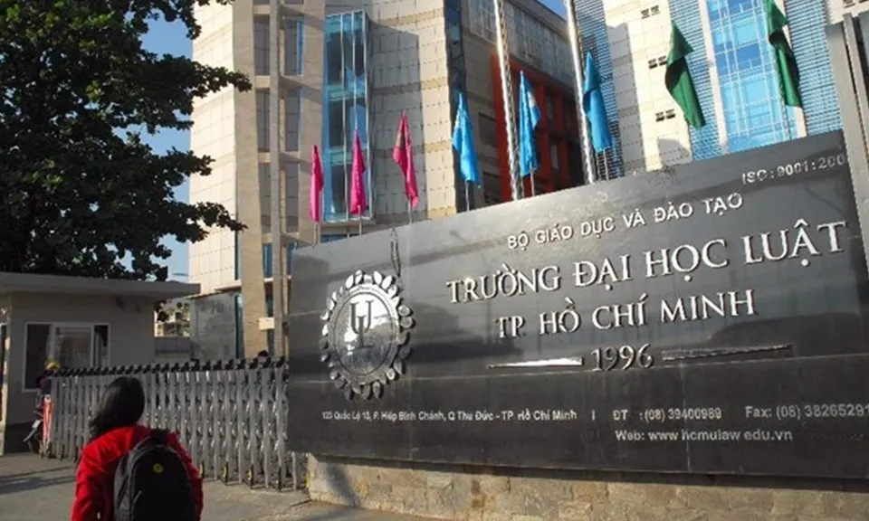 Trường Đại học Luật TPHCM buộc thôi học hơn 40 sinh viên vì kết quả học tập yếu kém