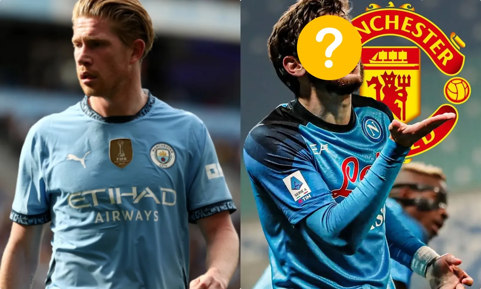 Tin chuyển nhượng 23/10: De Bruyne ấn định bến đỗ mới | Lãnh đạo MU xem giò Tiểu Maradona