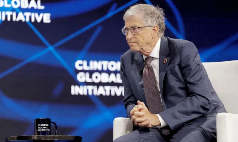 Tỷ phú Bill Gates dự sự kiện tại New York, Mỹ, ngày 2492024 AFP