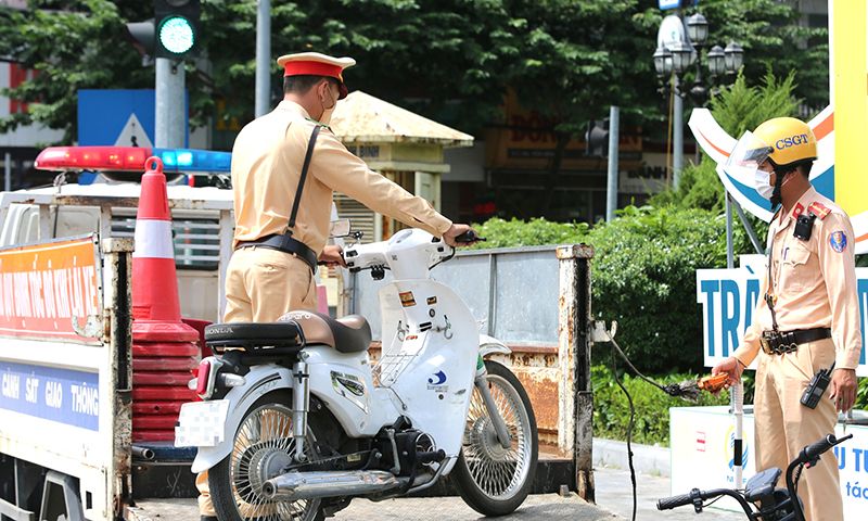 Phạt 347 học sinh số tiền 130 triệu đồng, tạm giữ 168 xe vi phạm