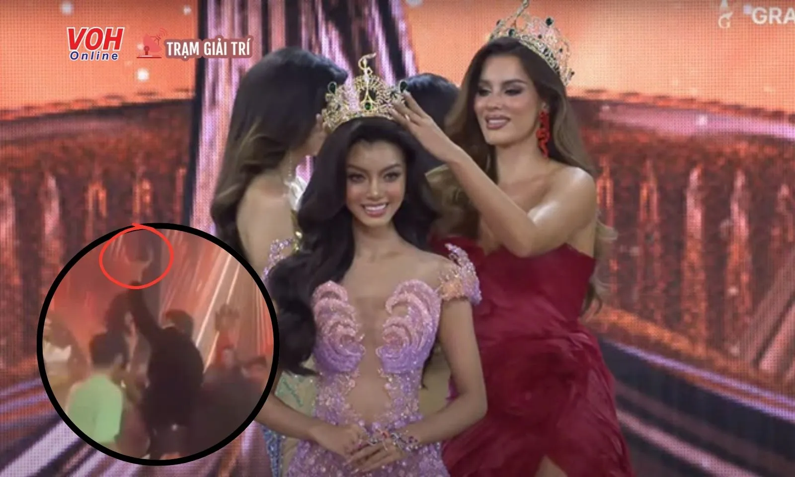 Á hậu 2 Miss Grand International tháo vương miện, bỏ về vì không phục kết quả?