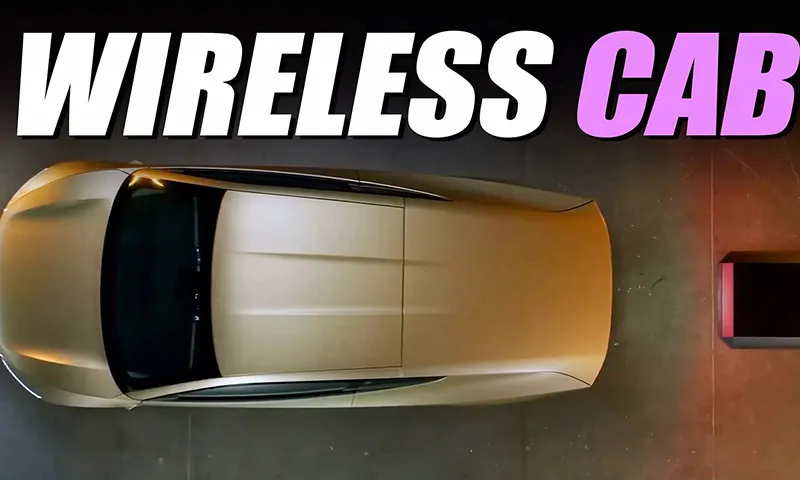 Clip: Xe Cybercab của Tesla sạc điện không dây đạt được hiệu suất đến 90%