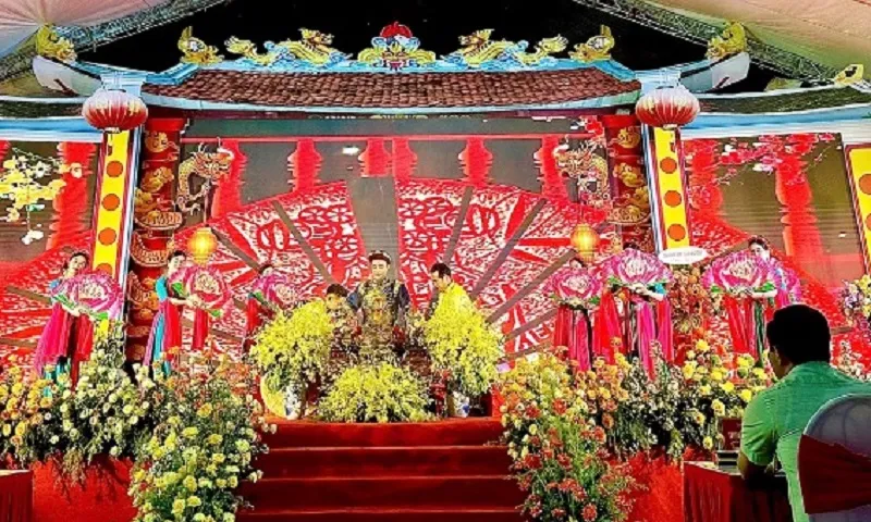 Tiết mục trong Liên hoan hát Văn, hát Chầu văn tỉnh Bắc Ninh lần thứ II năm 2024 Sở VHTT&DL Bắc Ninh