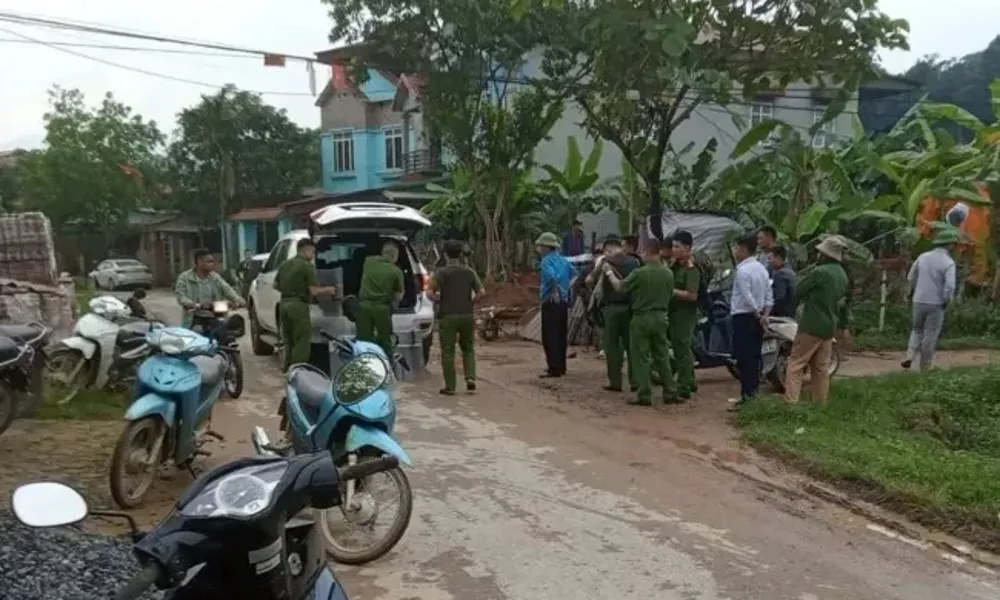 Án mạng thương tâm tại Phú Thọ: Hai người tử vong, nghi phạm tâm thần bị bắt giữ