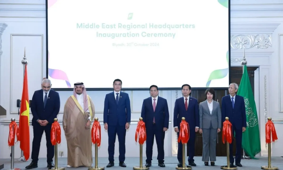 Lần đầu tiên doanh nghiệp Việt Nam được cấp phép mở văn phòng ở Saudi Arabia