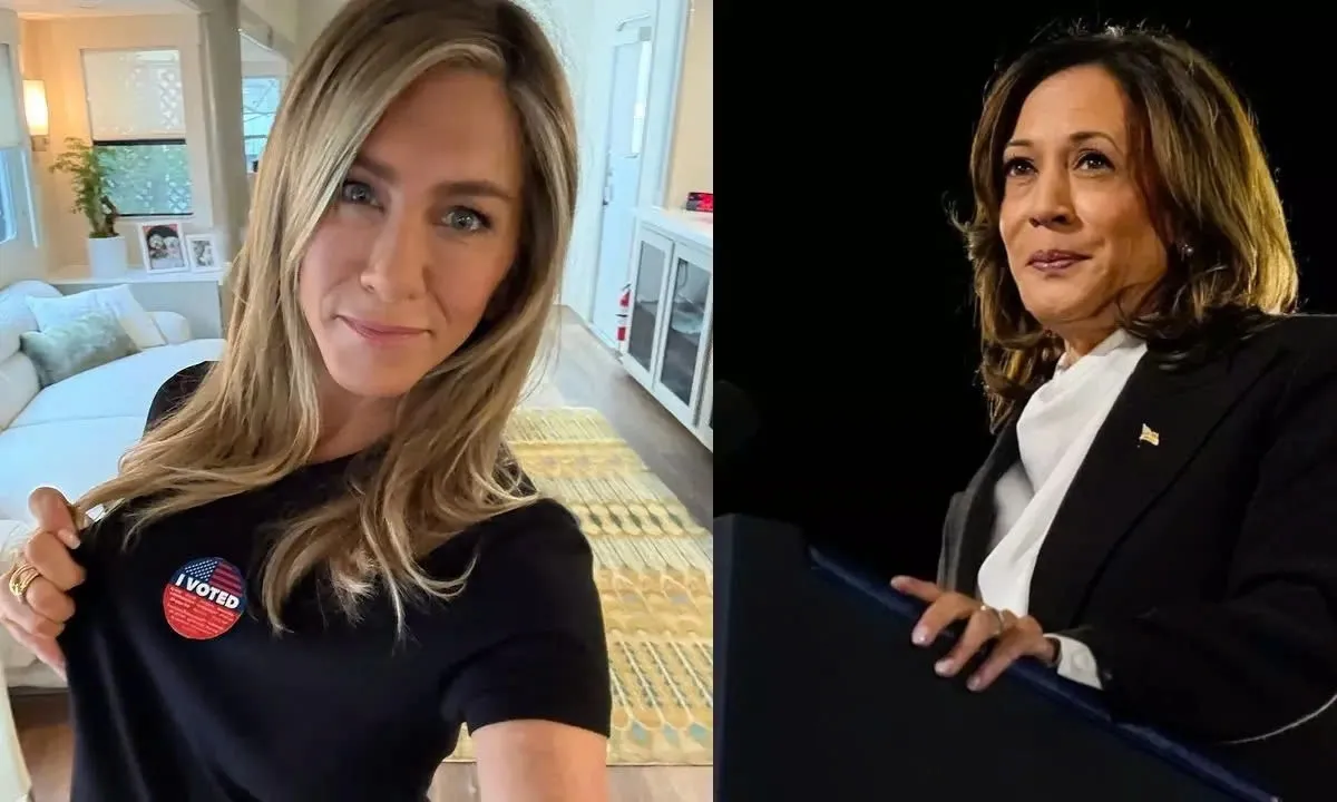 Diễn viên Jennifer Aniston nói đã bầu cho bà Harris