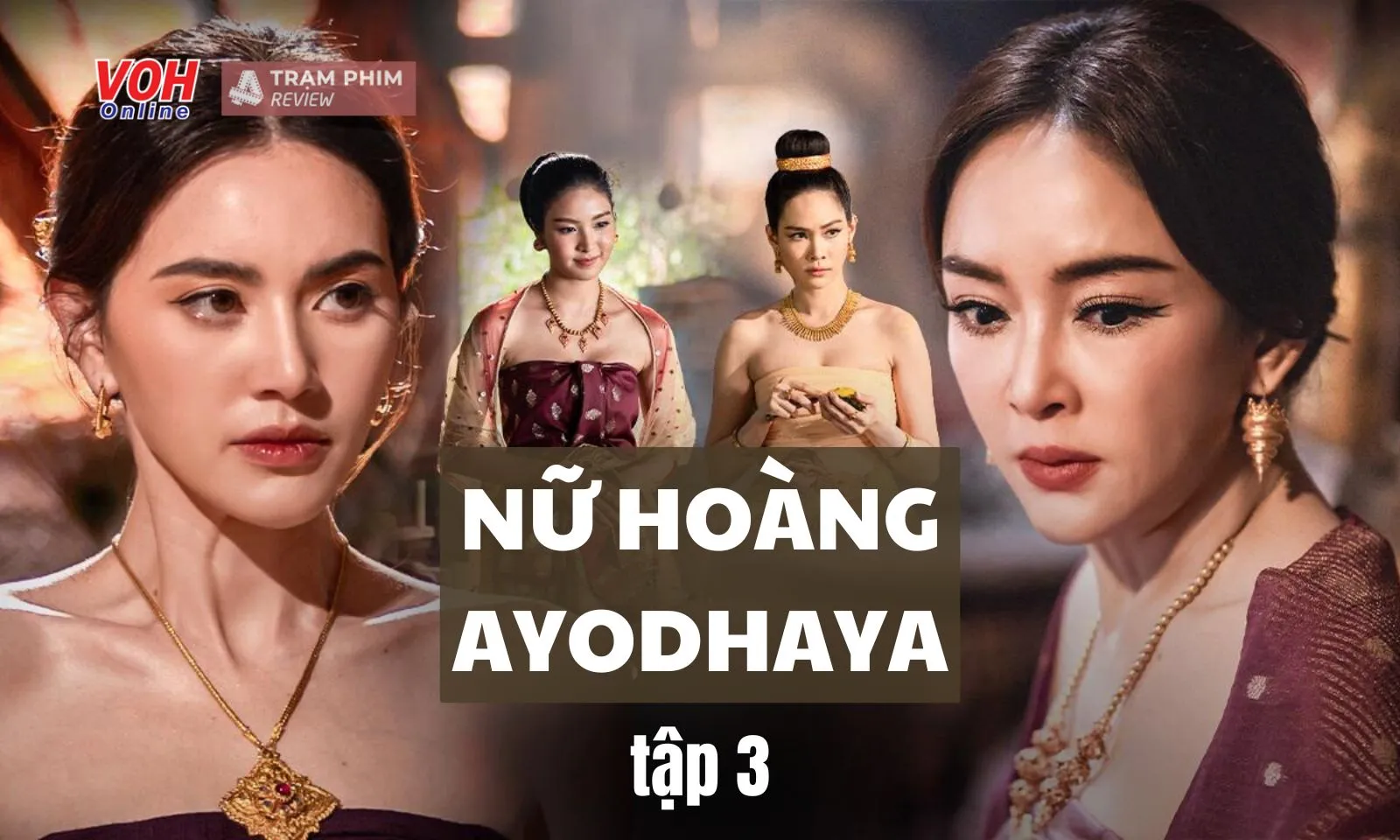 Nữ Hoàng Ayodhaya tập 3: Jinda, La-ongkham, Tanyong trở thành nghi phạm