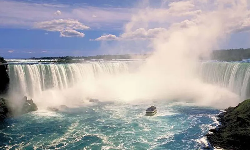 Người mẹ cùng với 2 con nhảy xuống thác Niagara