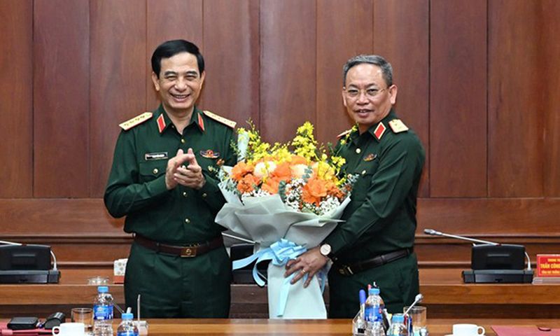 Trung tướng Trần Công Chính nhận chức Tổng cục trưởng Tổng cục II 