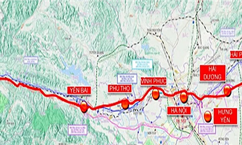 Qui hoạch tuyến đường sắt nối với Trung Quốc dài 450km qua 10 tỉnh phía Bắc