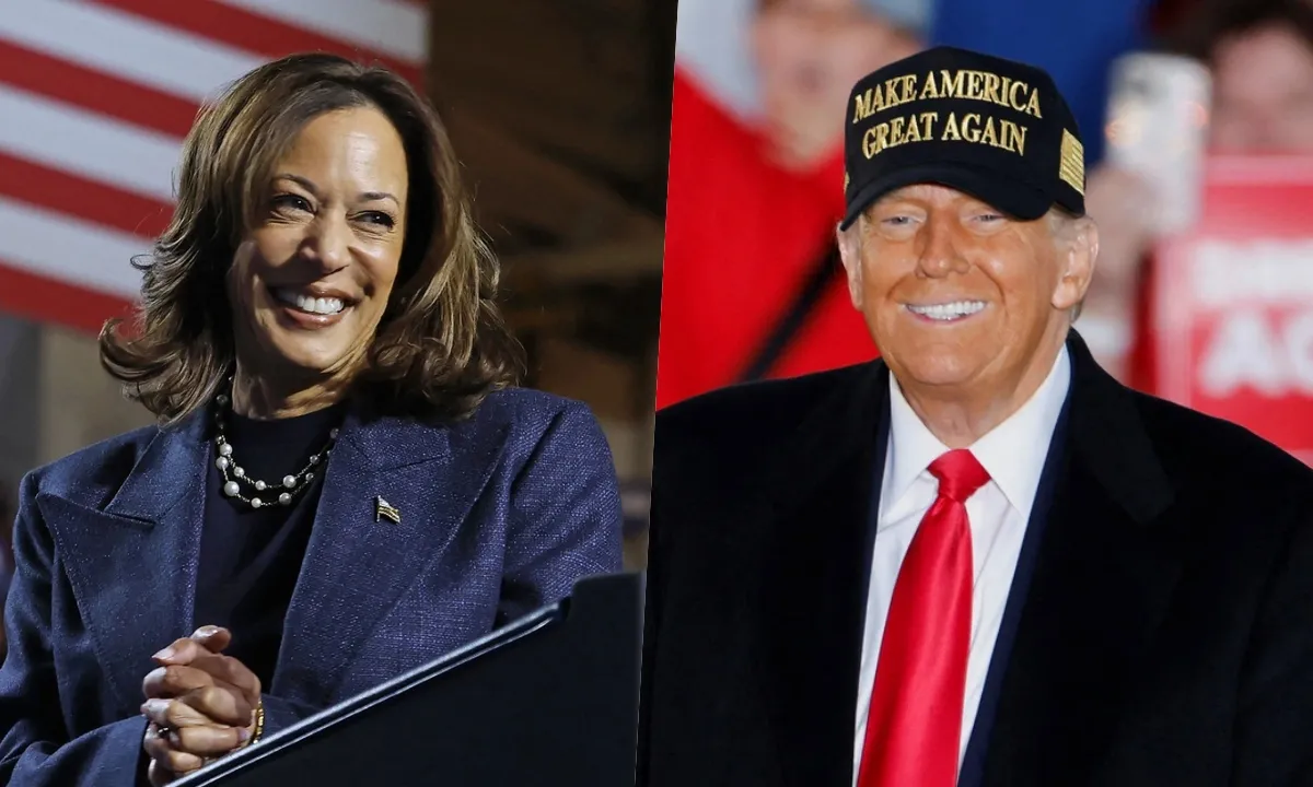 Bầu cử Mỹ: Những thông điệp trái ngược của ông Trump và bà Harris