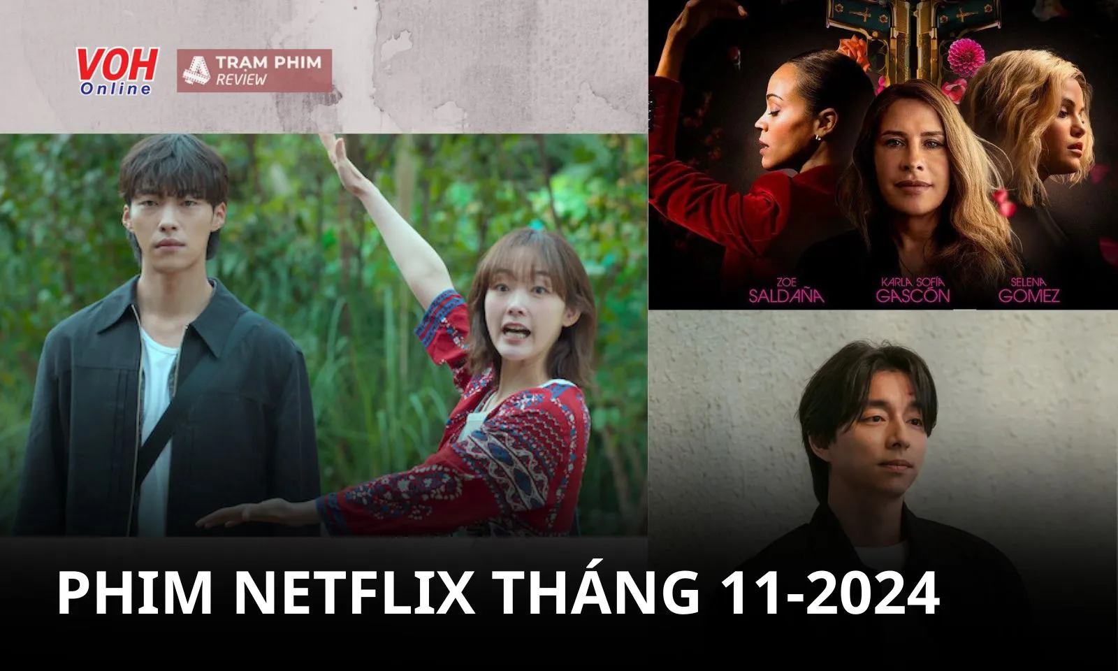 Phim Netflix tháng 11/2024: phim Hàn lấn át phim Mỹ về mặt số lượng