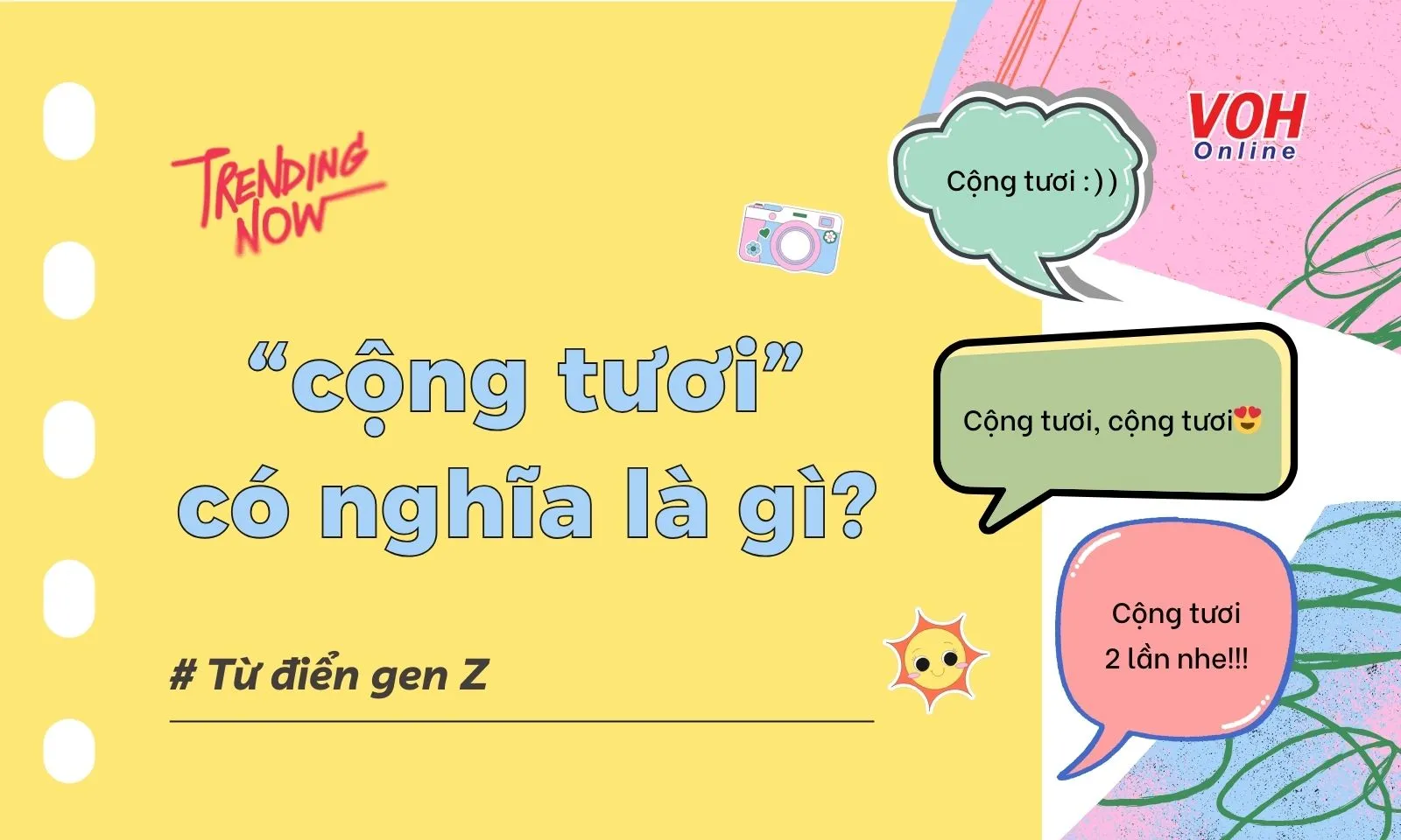 “Cộng tươi” là gì? Giải mã từ lóng hot trend trong từ điển gen Z