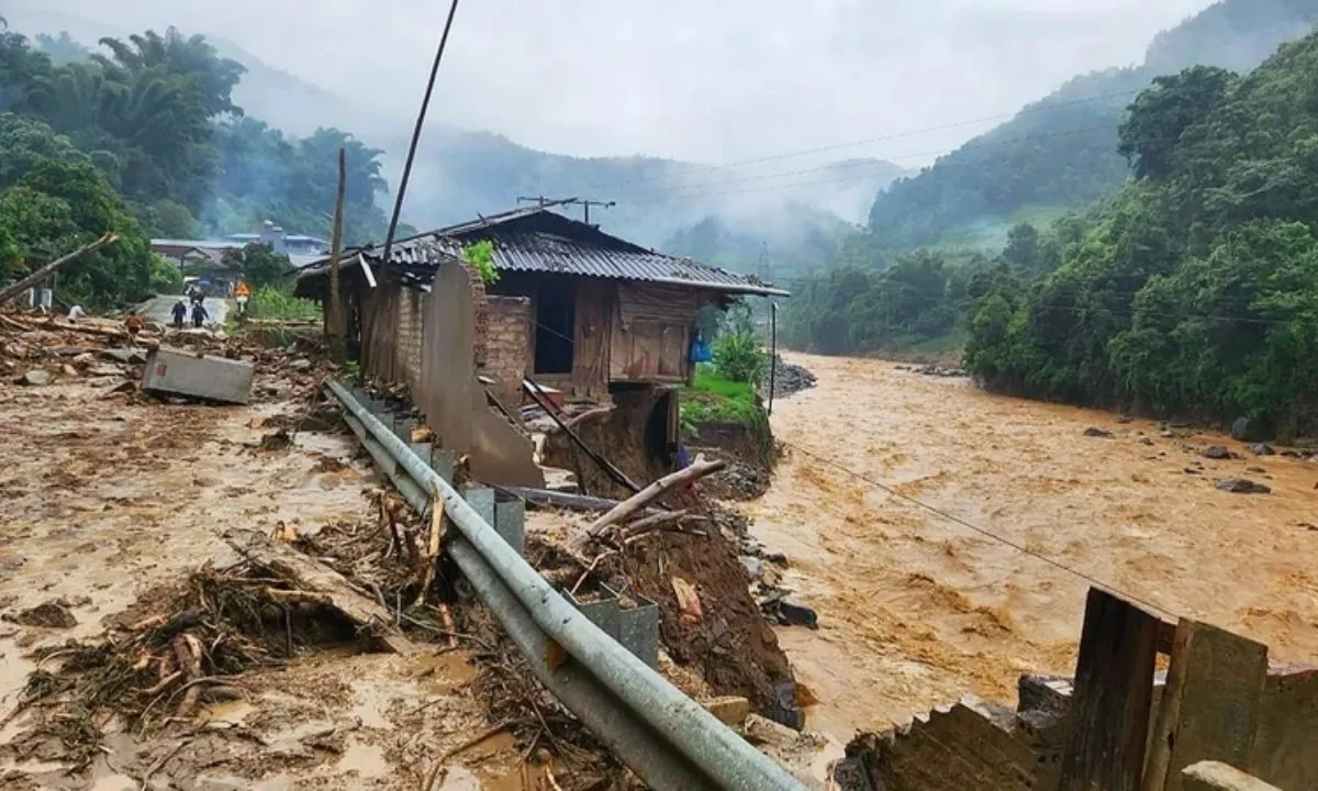7 tỉnh, thành phố miền Trung nguy cơ lũ quét, sạt lở đất
