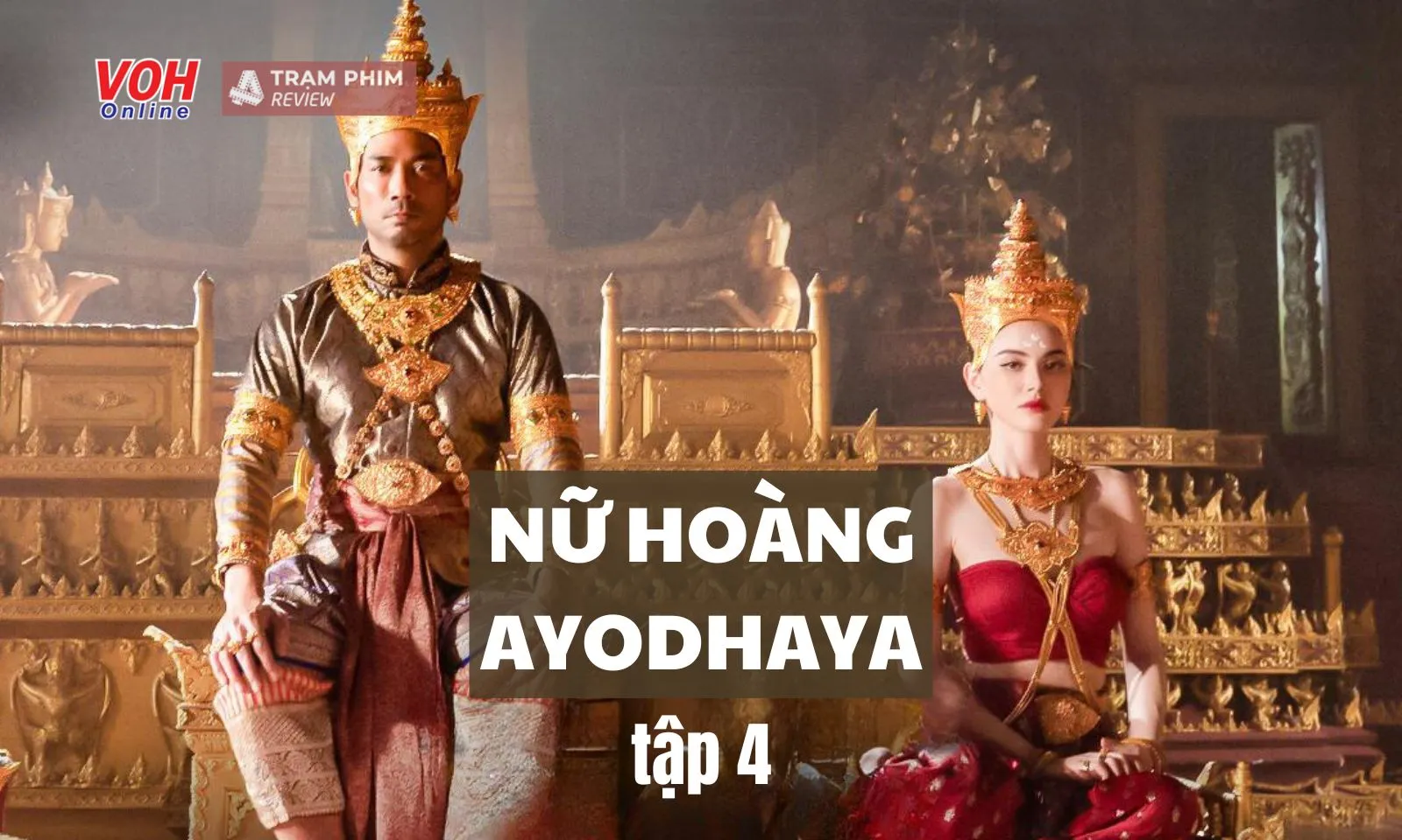 Nữ Hoàng Ayodhaya tập 4: Jinda mang thai, được sắc phong Hoàng hậu? 