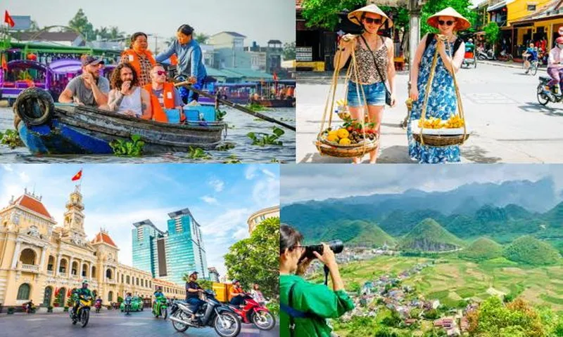 Du lịch Việt Nam tăng trưởng ấn tượng, thu về 690 nghìn tỷ đồng trong 10 tháng năm 2024