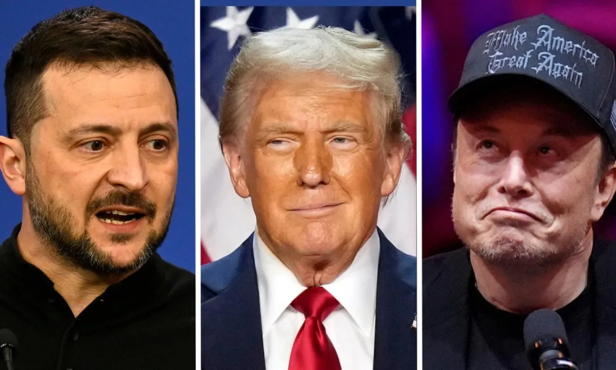 Ông Zelensky điện đàm ông Trump, tỷ phú Elon Musk cam kết cung cấp vệ tinh Ukraine