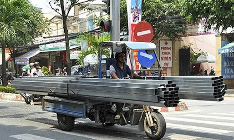 TPHCM quyết liệt xử lý xe ba bánh, xe tự chế, đảm bảo trật tự giao thông